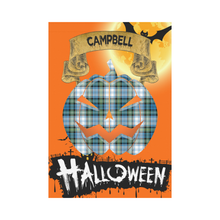 Load image into Gallery viewer, Campbell Dress Tartan Jack O&#39; Lantern Garden Flag / Halloween Home Decor NN4