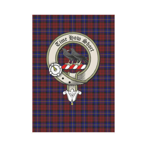 Aitken Tartan Flag Clan Badge