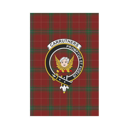 Carruthers Tartan Flag Clan Badge