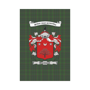 Blackwood Tartan Flag Clan Badge K7