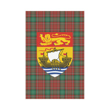 Load image into Gallery viewer, CANADA NEW BRUNSWICK TARTAN COAT OF ARMS GARDEN k9