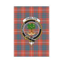 Load image into Gallery viewer, Hamilton Ancient Tartan Flag Clan Badge K7