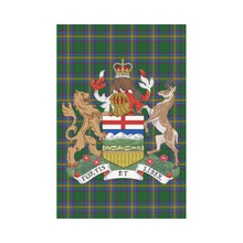 Load image into Gallery viewer, CANADA ALBERTA TARTAN COAT OF ARMS GARDEN FLAG k9