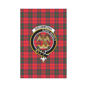 Drummond Tartan Flag Clan Badge K7