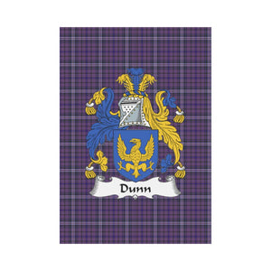 Dunn Tartan Flag Clan Badge K9