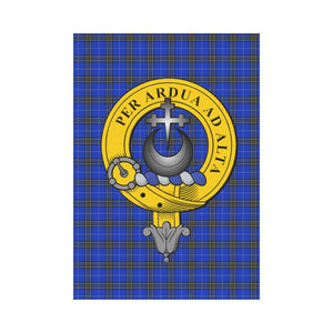 Hannah Tartan Flag Clan Badge K9