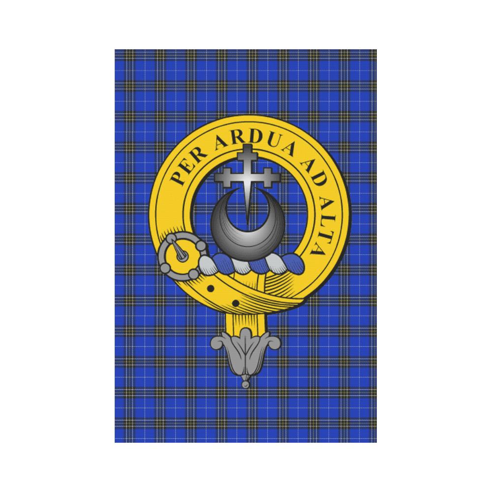 Hannah Tartan Flag Clan Badge