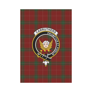 Carruthers Tartan Flag Clan Badge K9