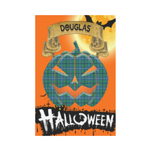 Load image into Gallery viewer, Douglas Ancient Tartan Jack O&#39; Lantern Garden Flag / Halloween Home Decor NN4