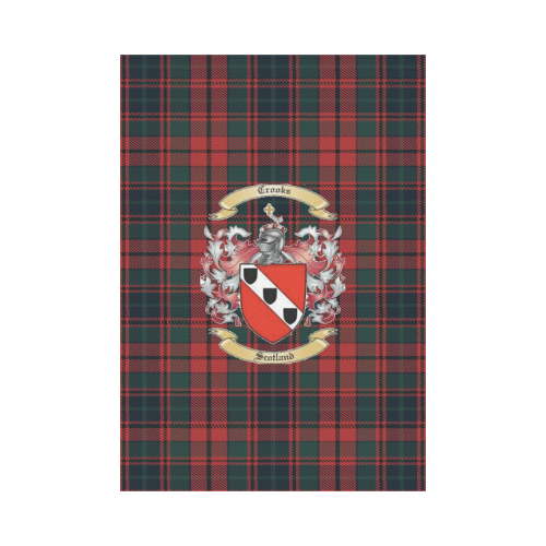 Crook Tartan Flag Clan Badge