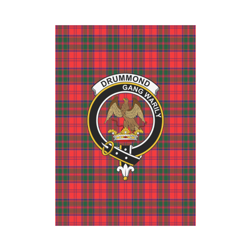 Drummond Tartan Flag Clan Badge